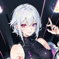 白髪オッドアイサイバーぴっちりスーツ 11枚目