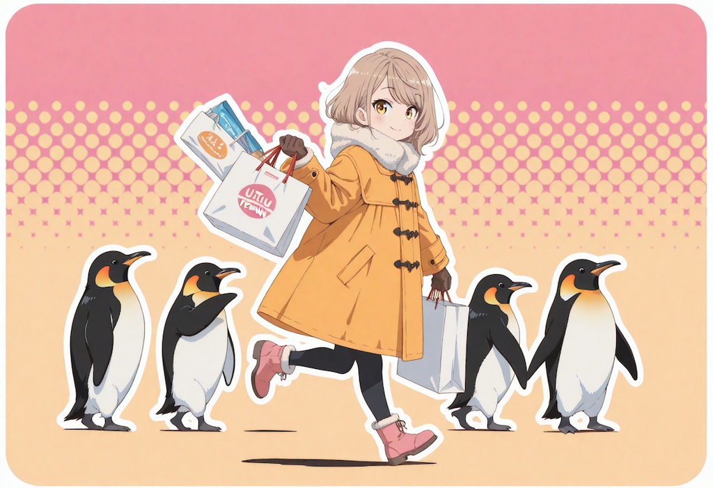 Go Shopping with 🐧