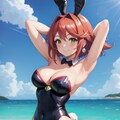 バニーガールホムラちゃん 3枚目