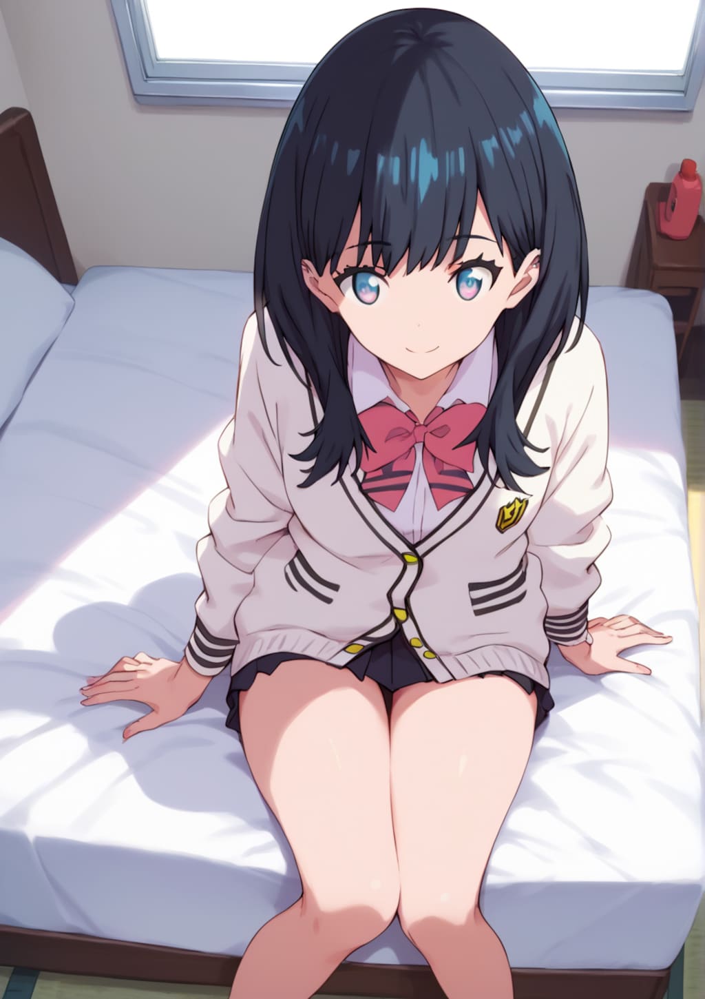 黒髪の学生