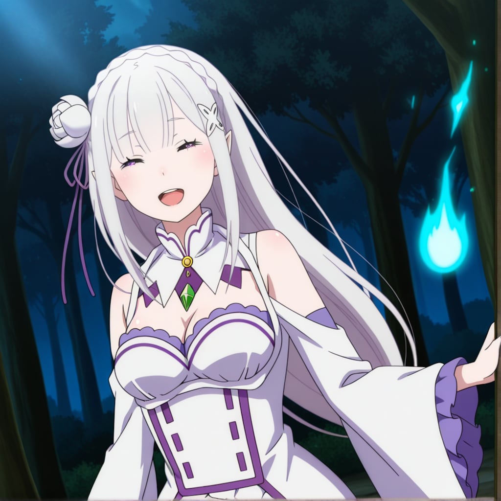 エミリアさんのパンモロ