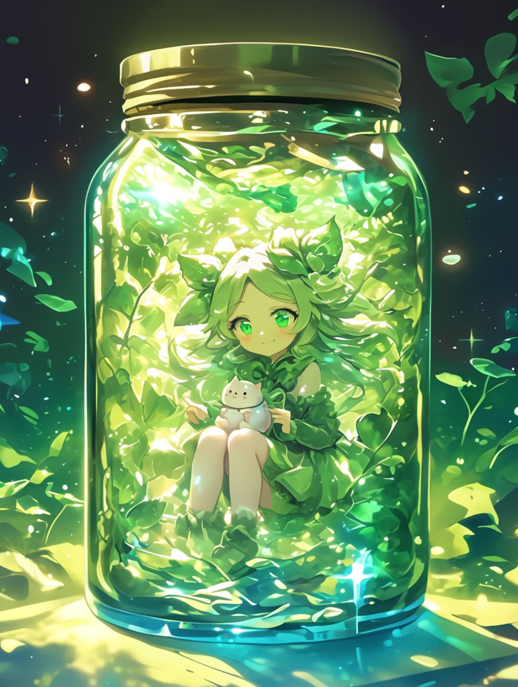 「瓶詰の少女」碧51