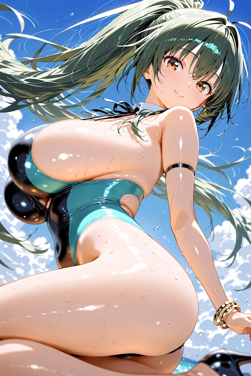 はち切れる