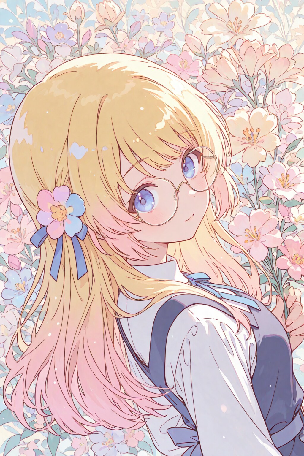 花の街 | の人気AIイラスト・グラビア