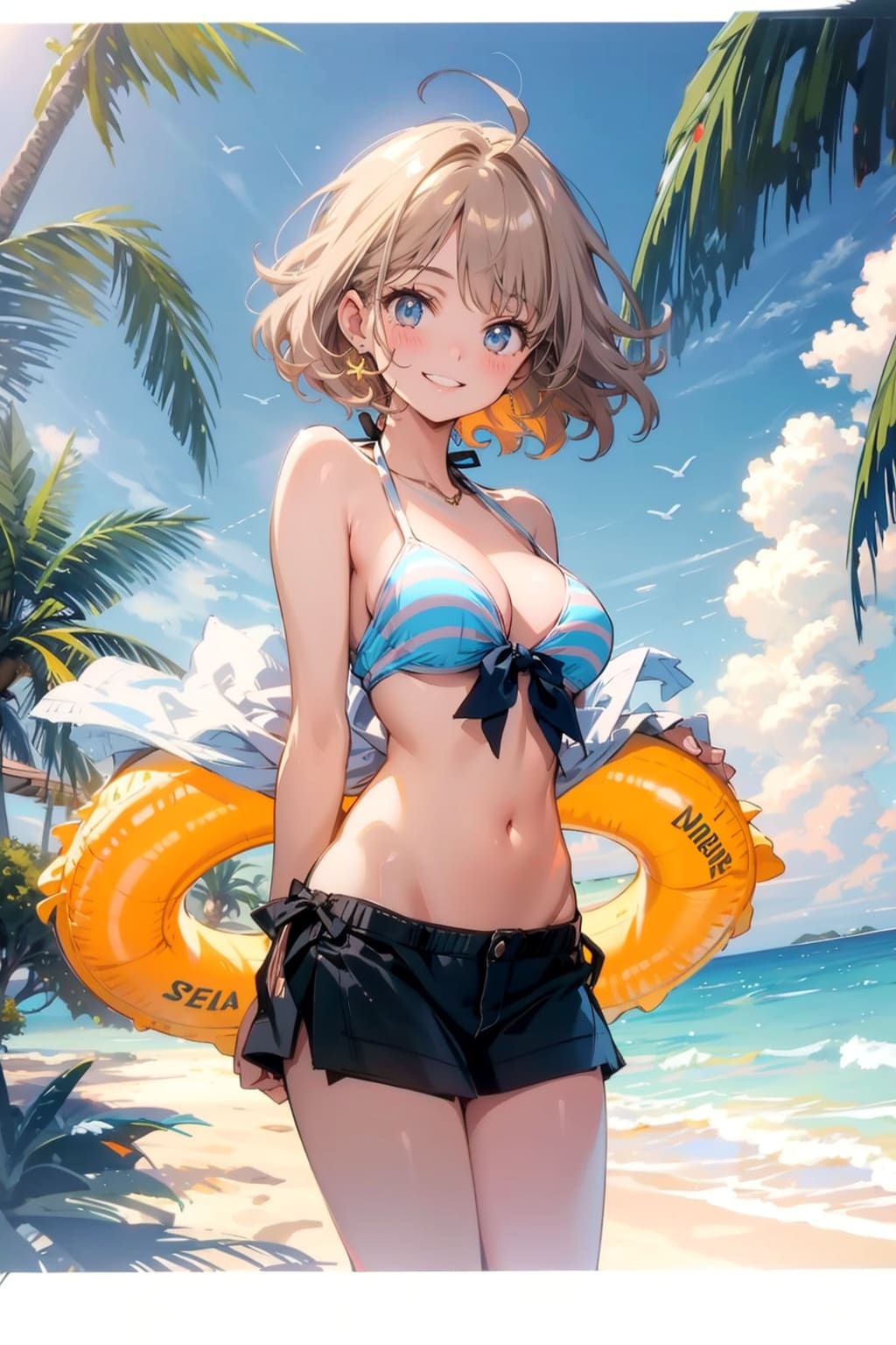 夏の海岸