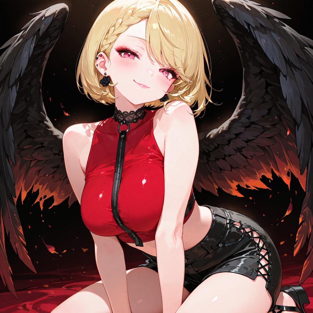 悪魔じゃないよ堕天使だよ