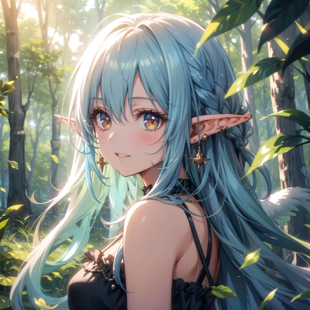 森のエルフ | の人気AIイラスト・グラビア