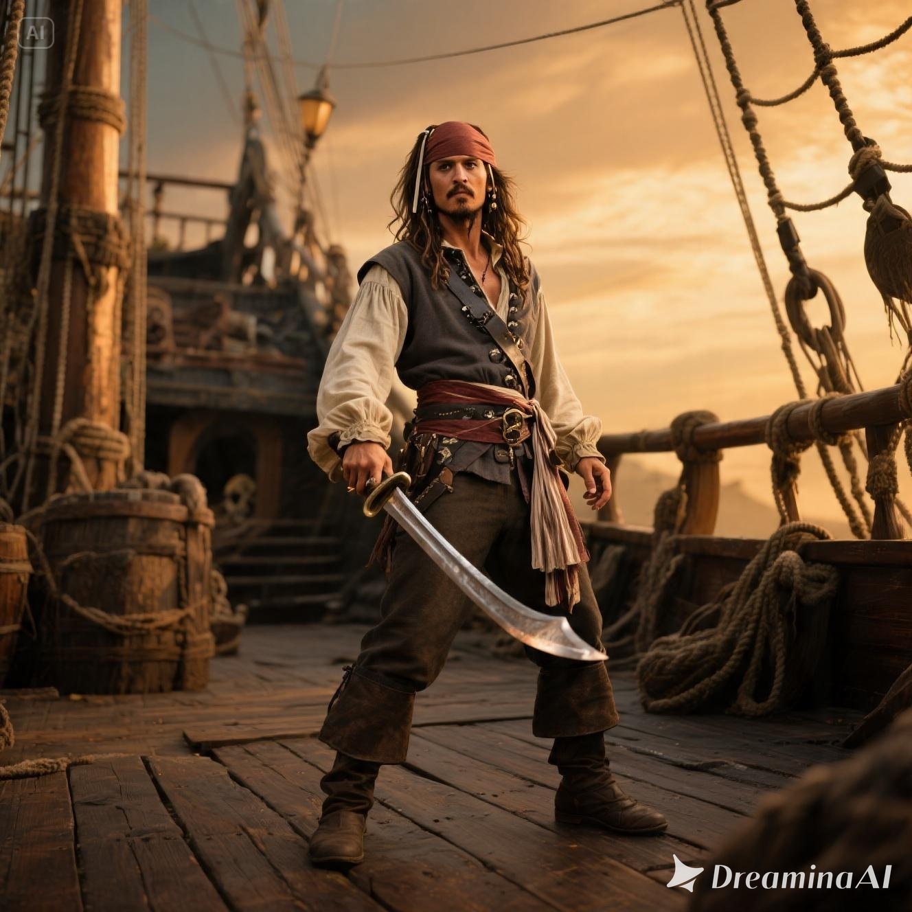 Jack Sparrow | の人気AIイラスト・グラビア