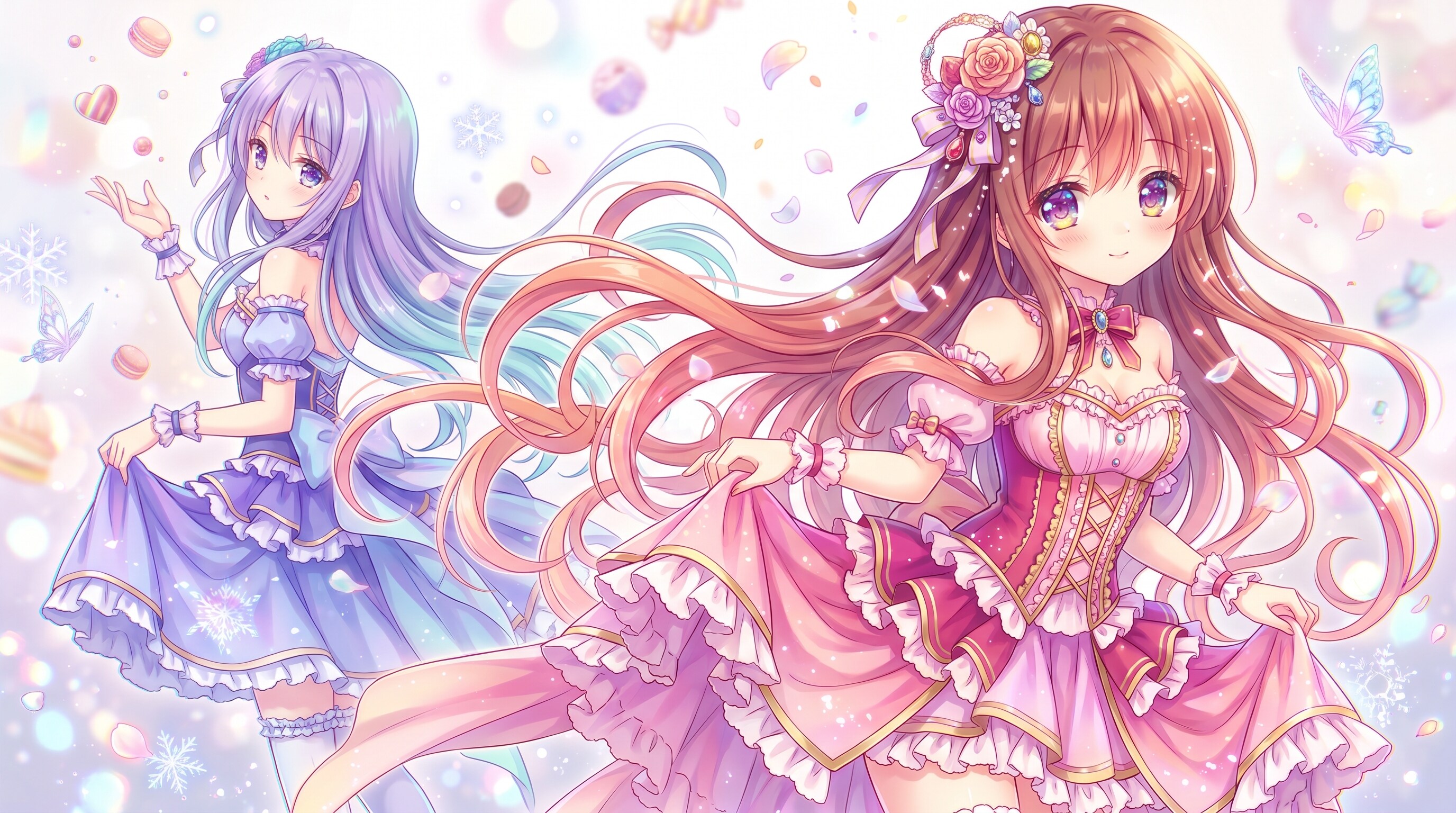 絢爛双花幻舞