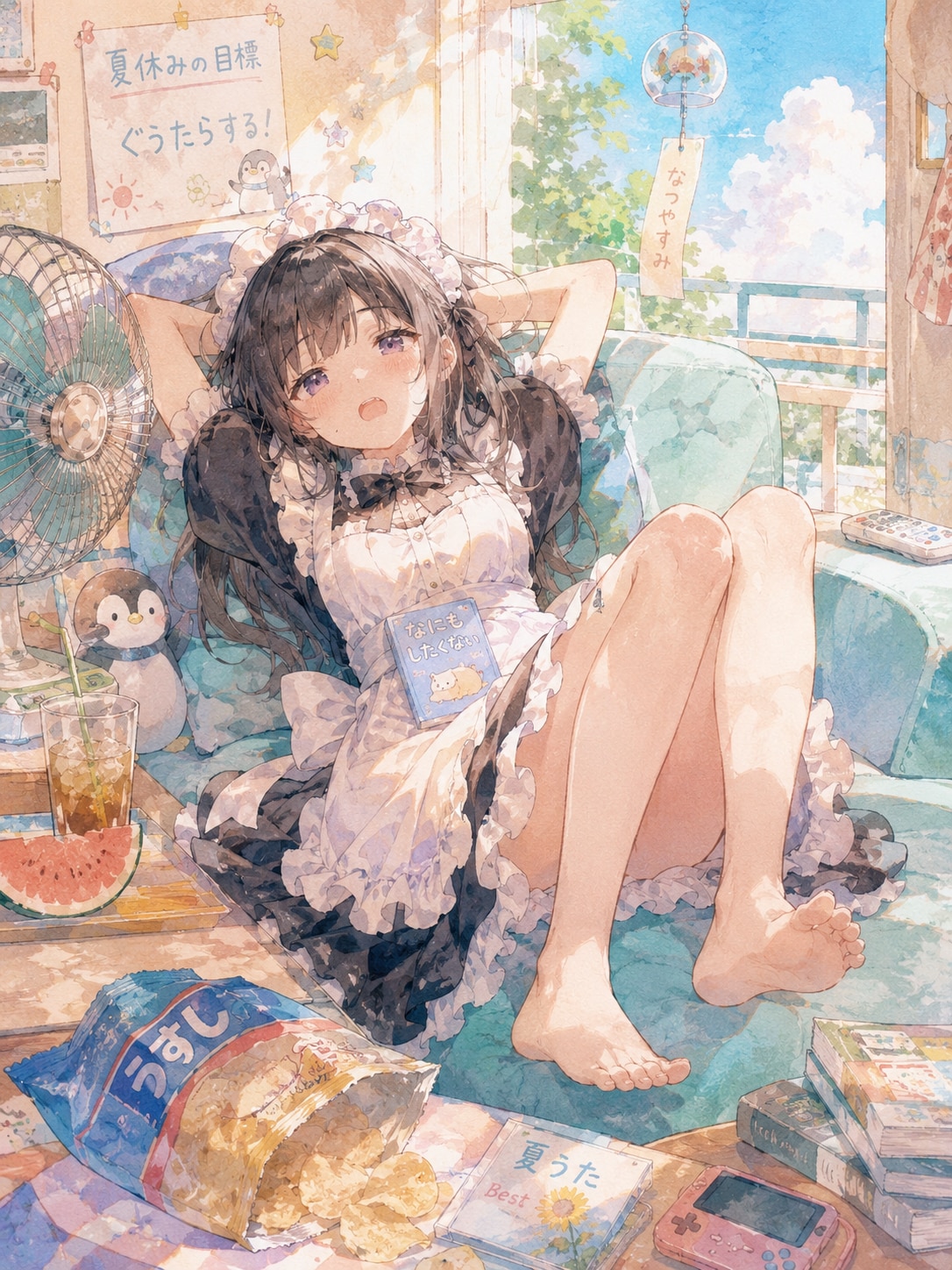 なつやすみメイドさん