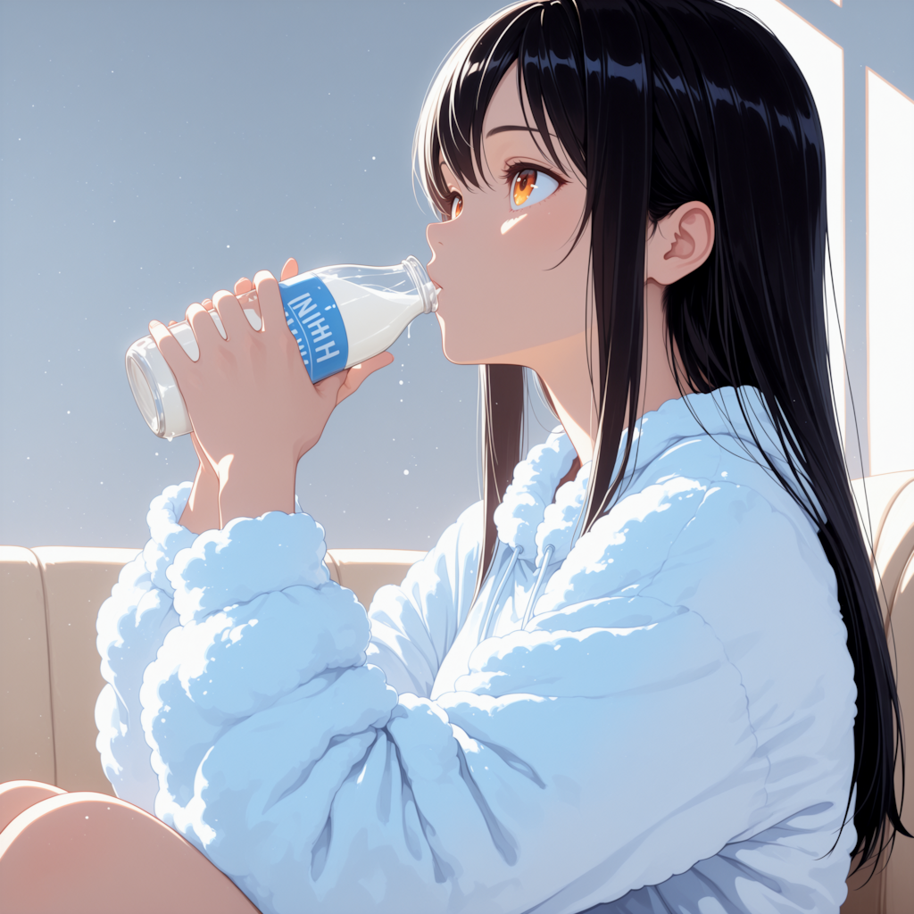 49.「ぎ」→「牛乳」餅