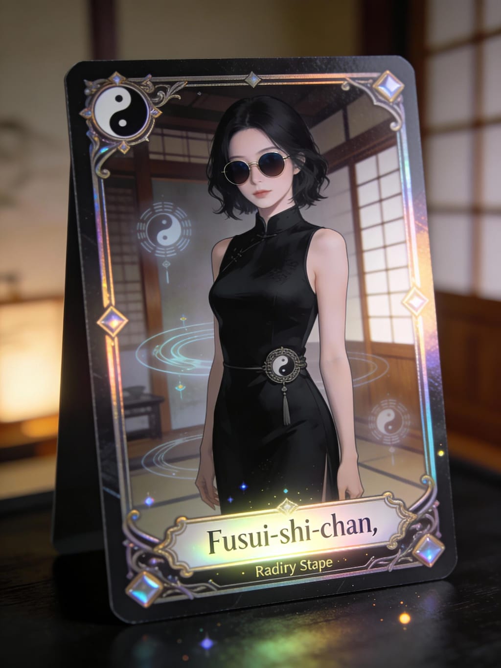 風水師ちゃんのトレーディングカード