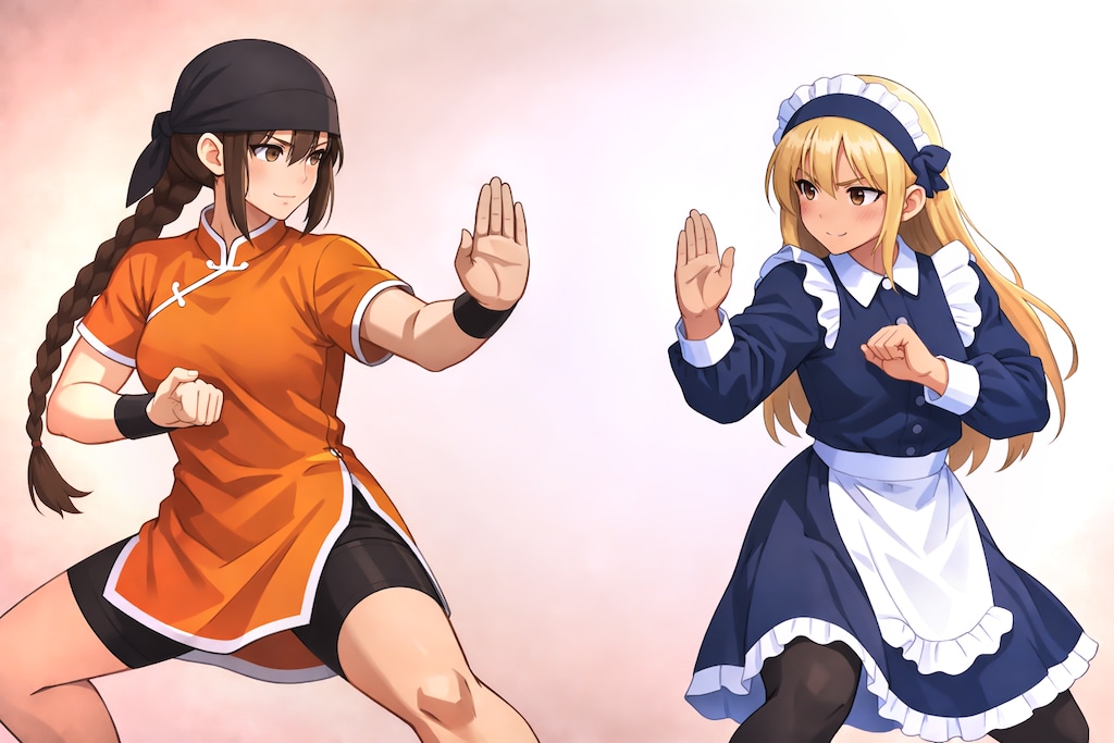 [FA]乙女の対決!(SHISHOU vs SHIZUKU)