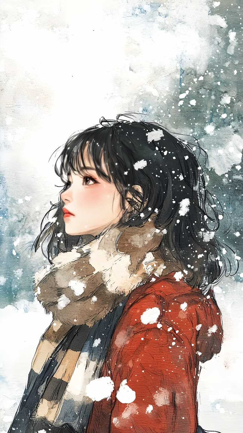 雪吹雪 | の人気AIイラスト・グラビア