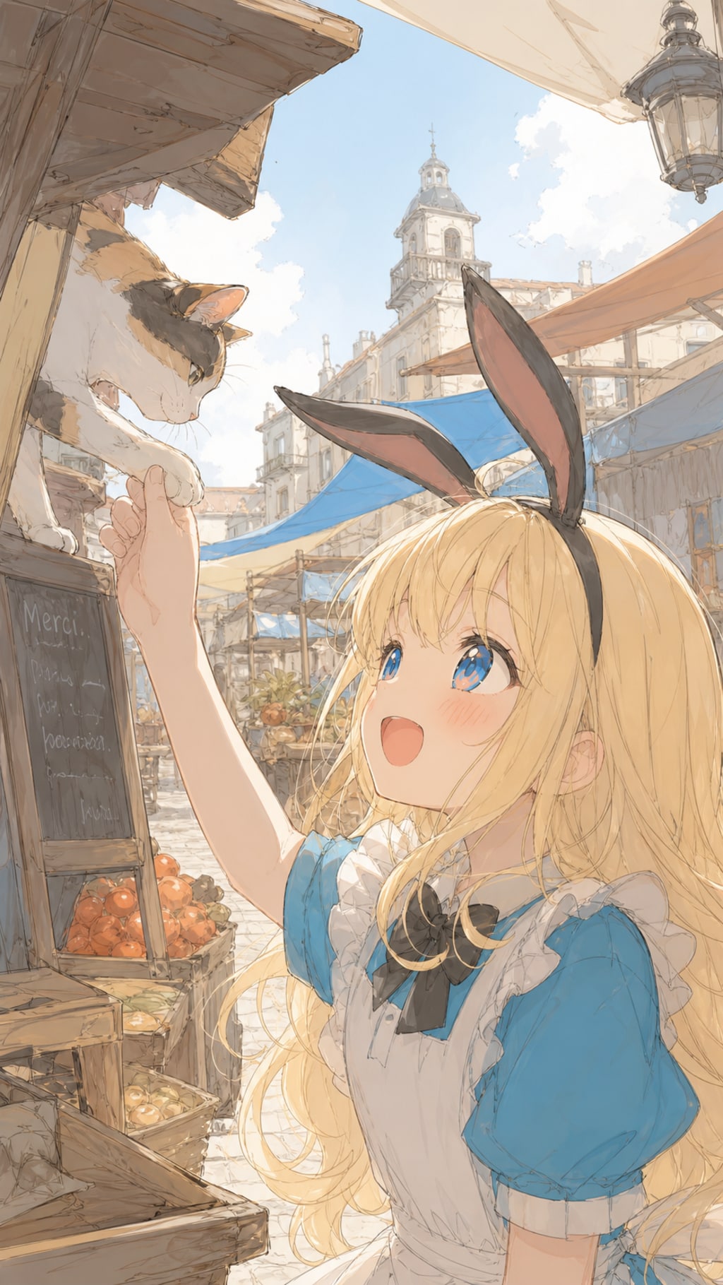にゃんこちゃん、どーしたの？