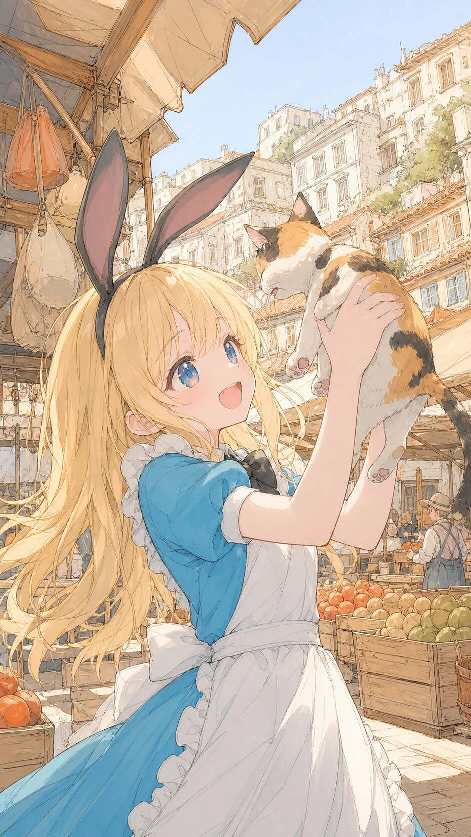 にゃんこちゃん、どーしたの？