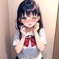 化粧室で二人きり(2) 7枚目