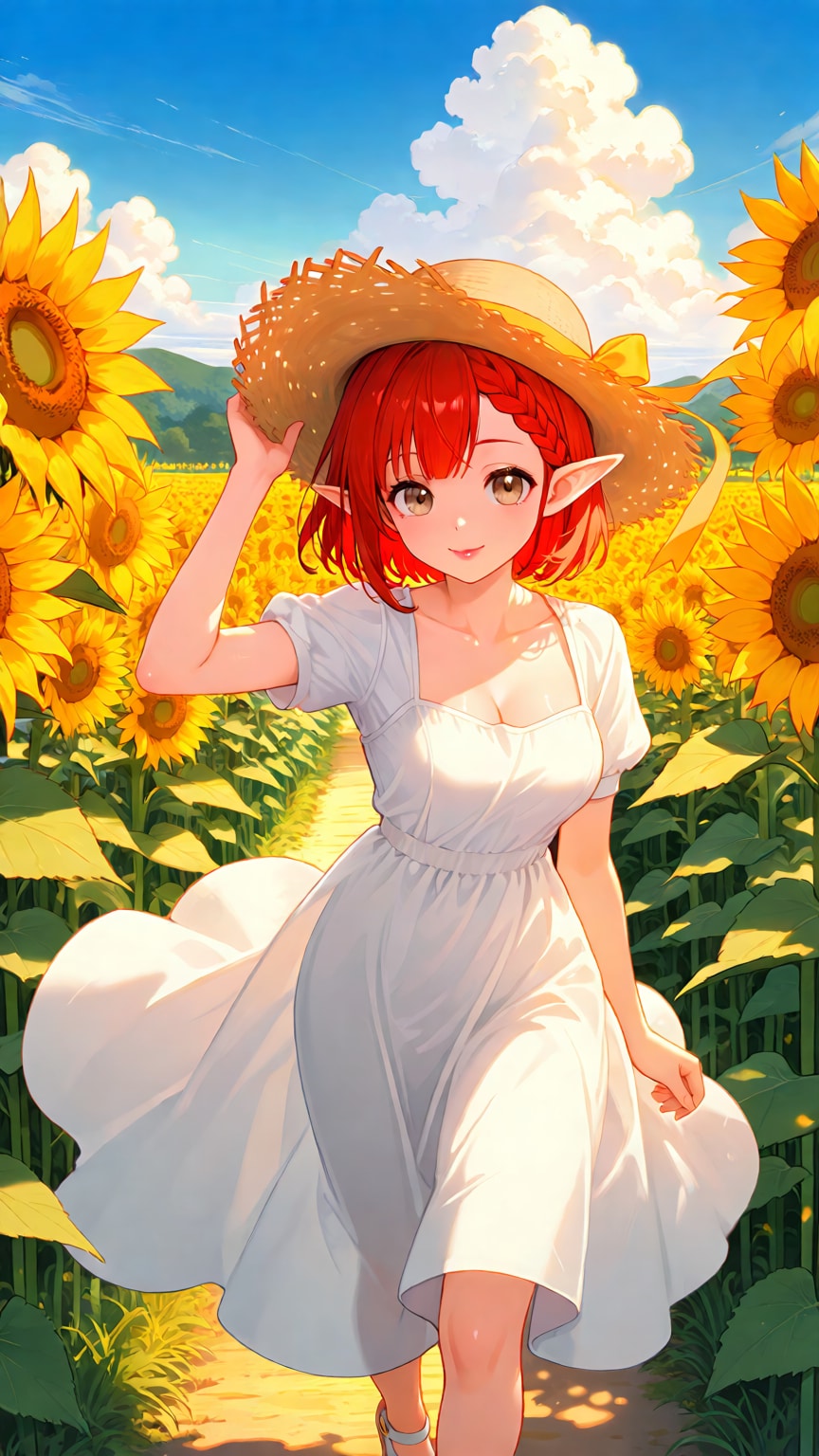 夏色の小道