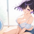 あぁ涼しい💜 3枚目