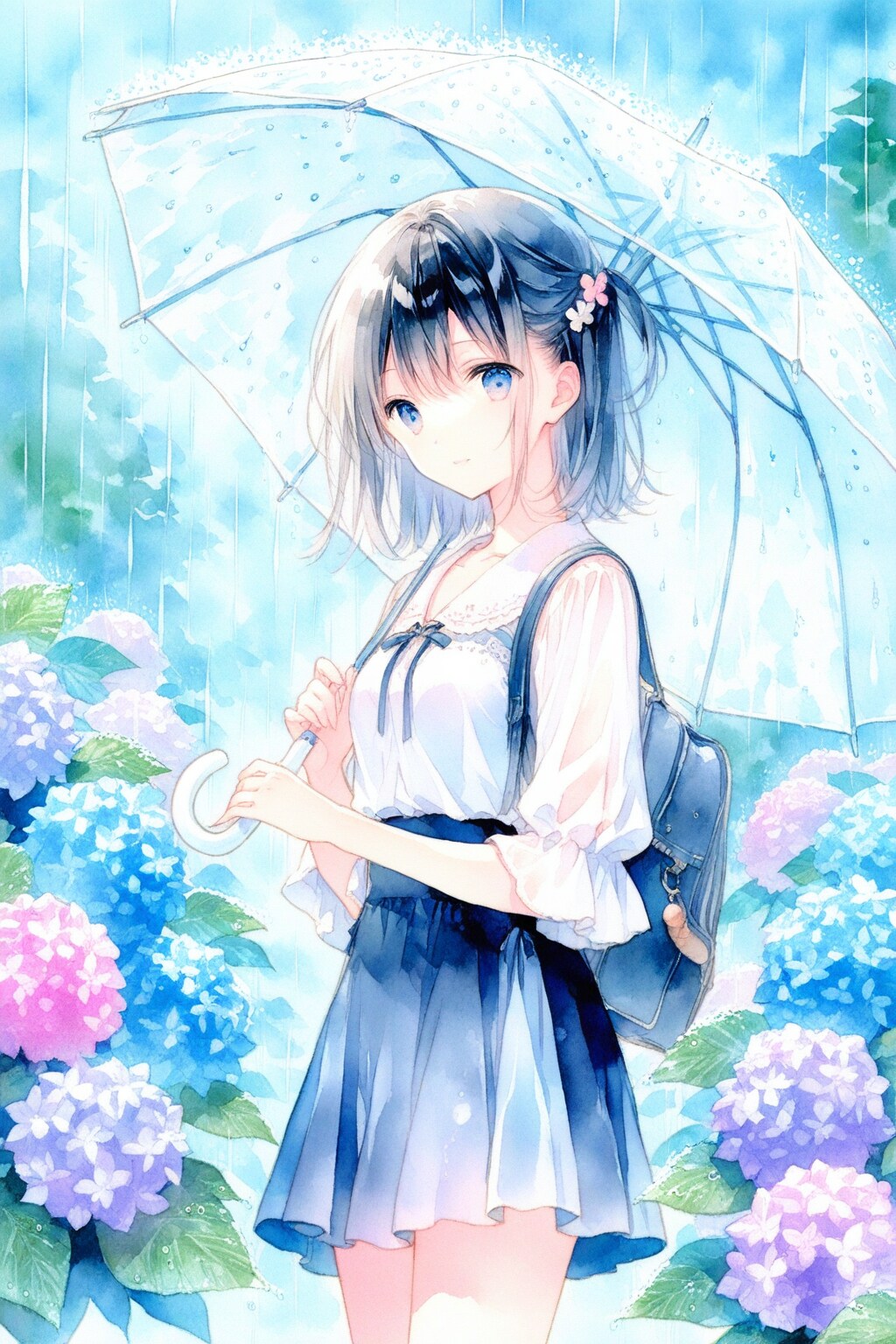 ビニール傘。 | の人気AIイラスト・グラビア