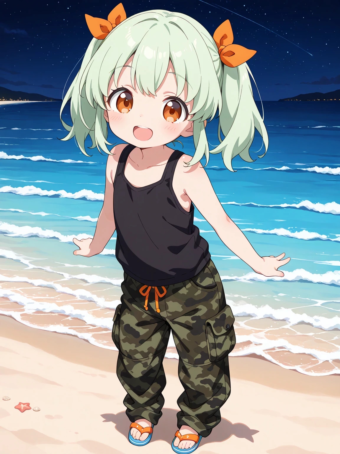 パンツスタイルなりおちゃん