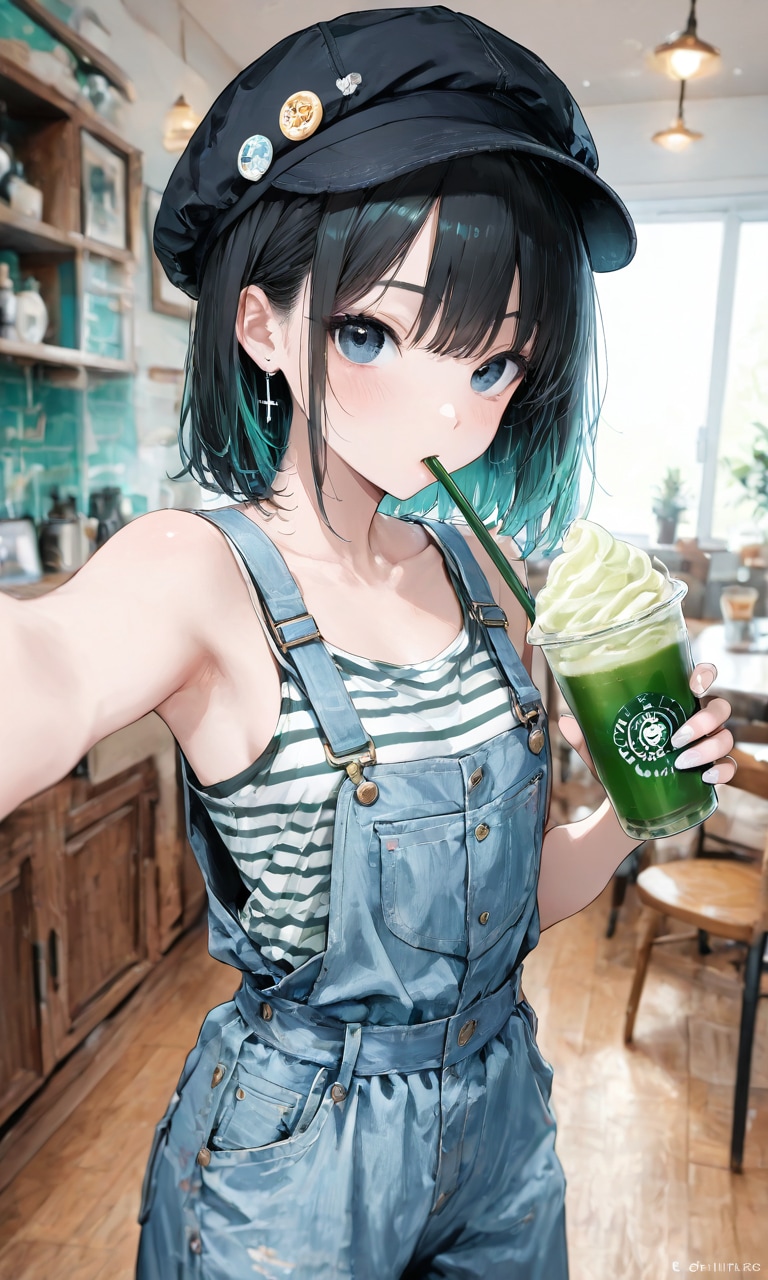 抹茶系 | の人気AIイラスト・グラビア