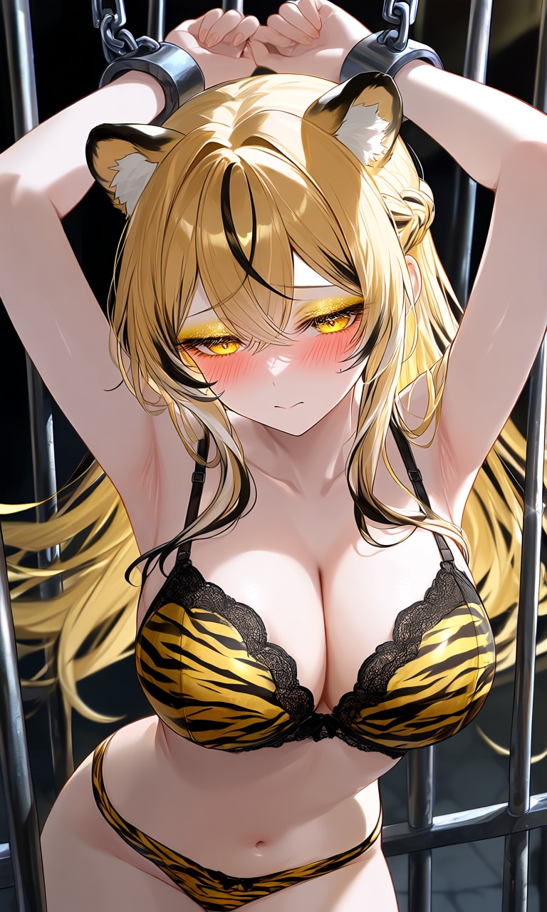 【アニマル女子】虎たんに、お仕置き