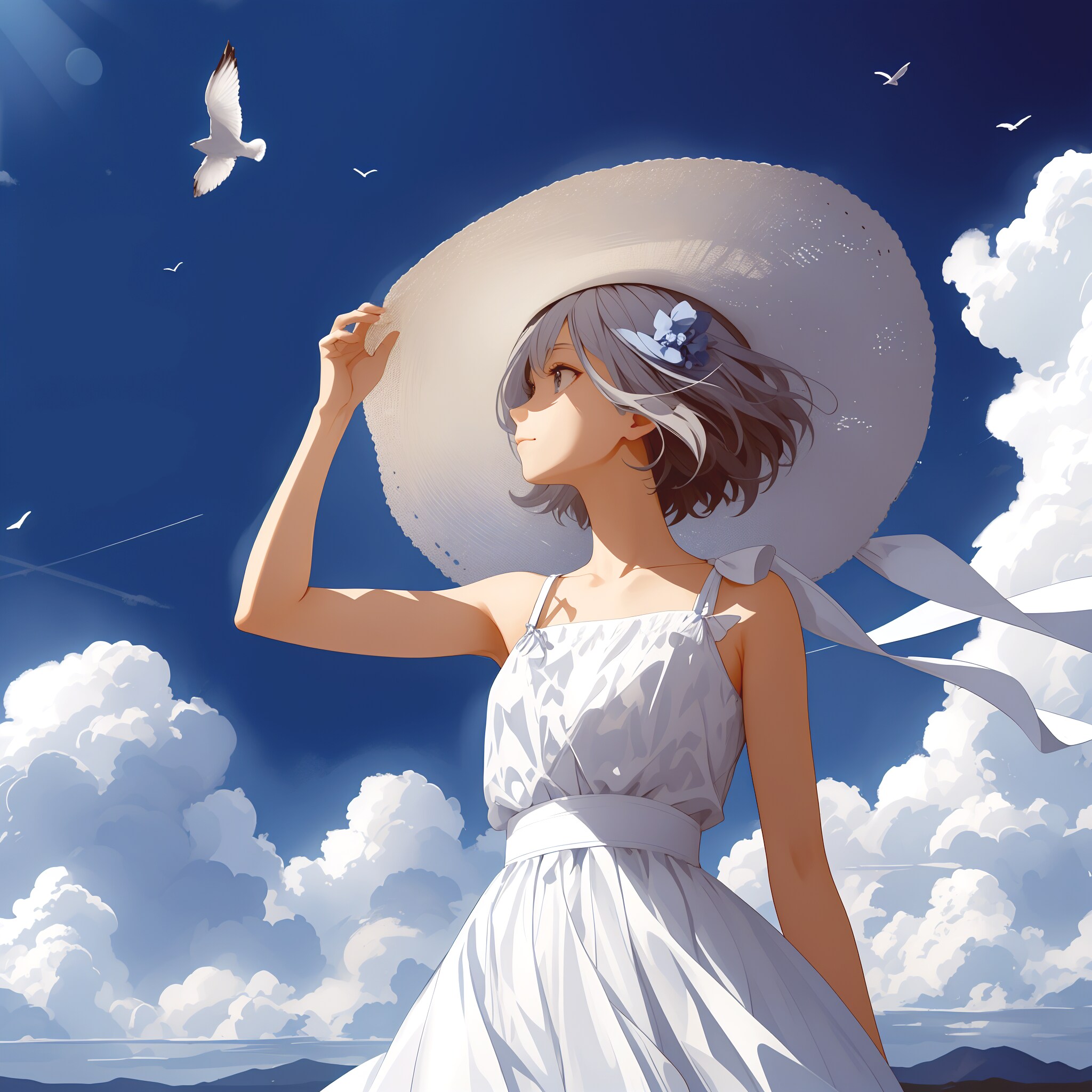 『翼』 - ELEMAYU | の人気AIイラスト・グラビア