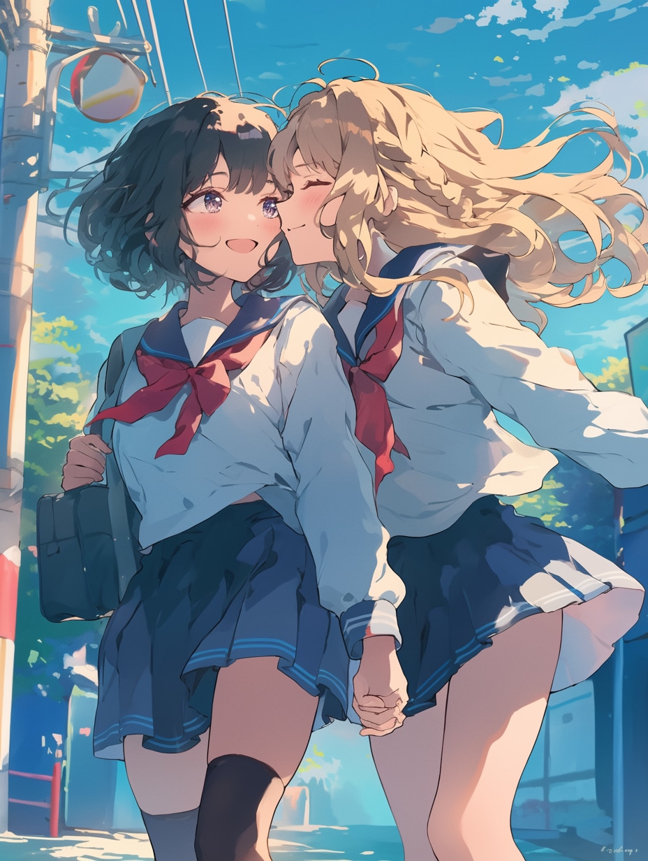 キスしたい二人のJK192