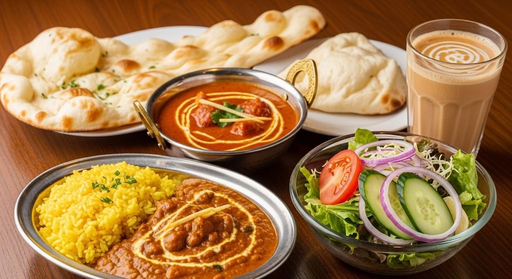 摩訶不思議食堂のカレー食セット