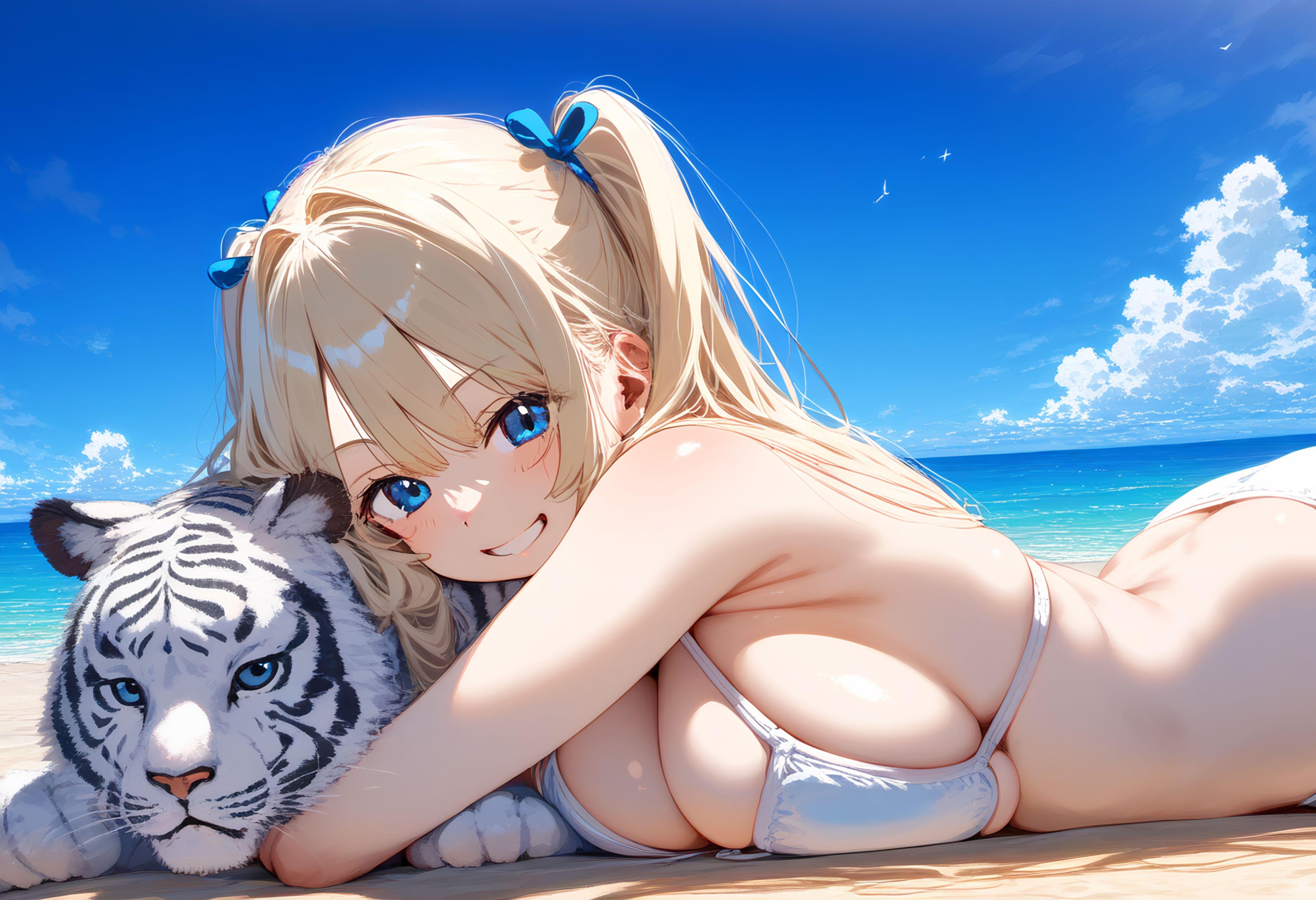 オイルでも塗ってくれないかにゃ？💕