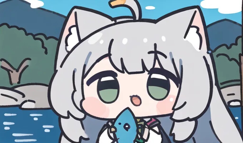 これねーつれたのー(๑′ฅฅ‵๑)🐟