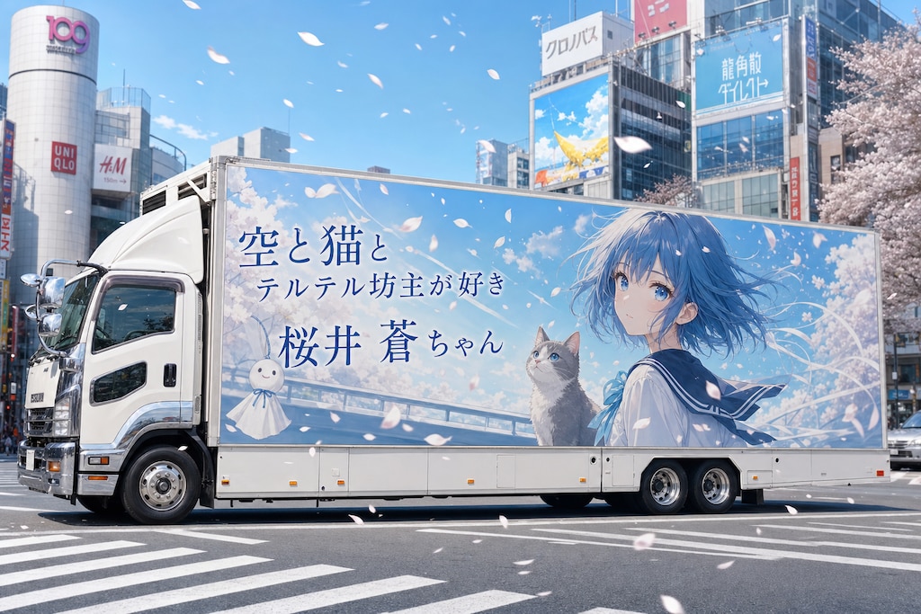 「桜井　蒼」のアドトラック