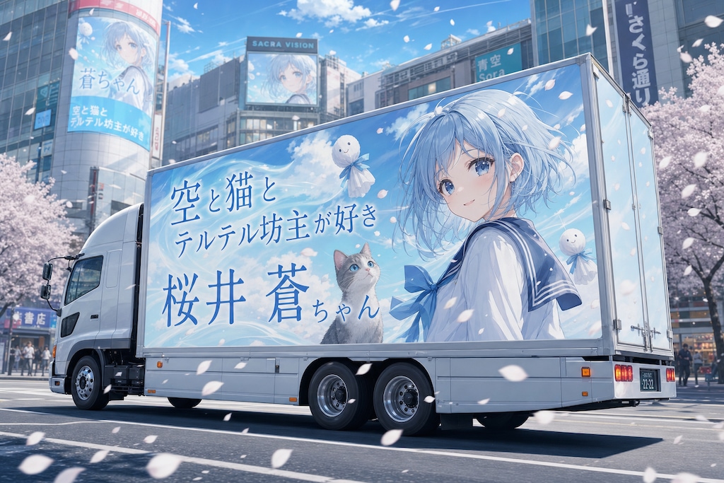 「桜井　蒼」のアドトラック