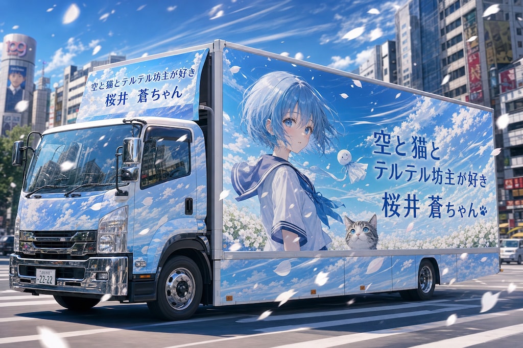 「桜井　蒼」のアドトラック