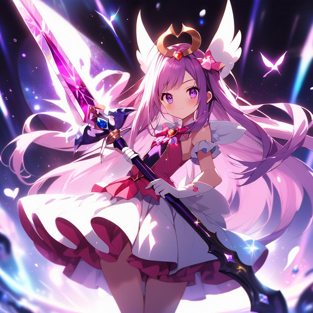 パープル系魔法少女_2025/02/17