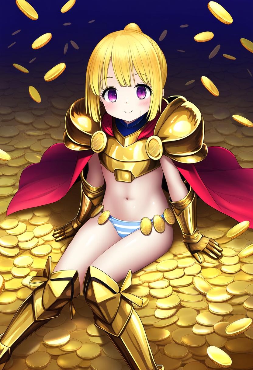 たくさんのお金で遊ぶうちの子エミリー