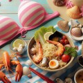 ビキニとseafood noodle 2枚目