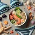ビキニとseafood noodle 3枚目