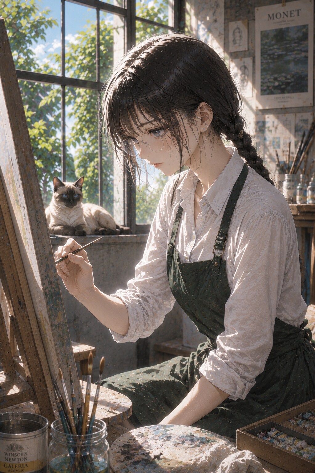 波夷羅ねずは、この眼鏡に、夏を描く