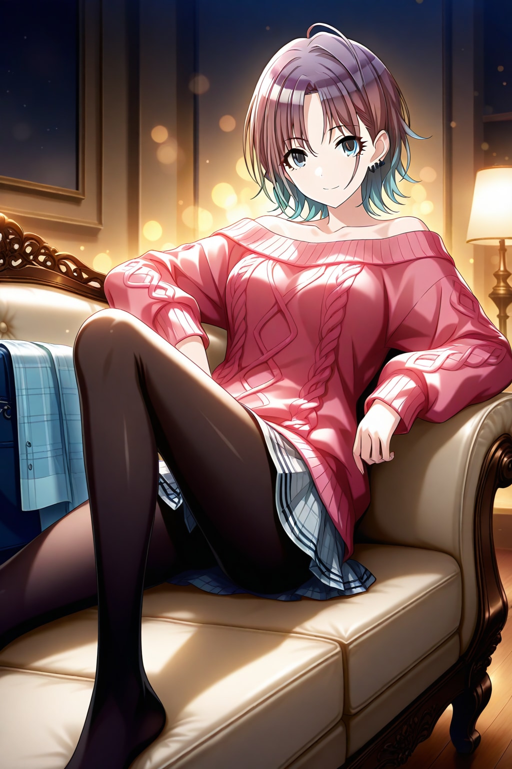 【萌え袖】今日は金曜日・・・土日はゆっくり休んでね。