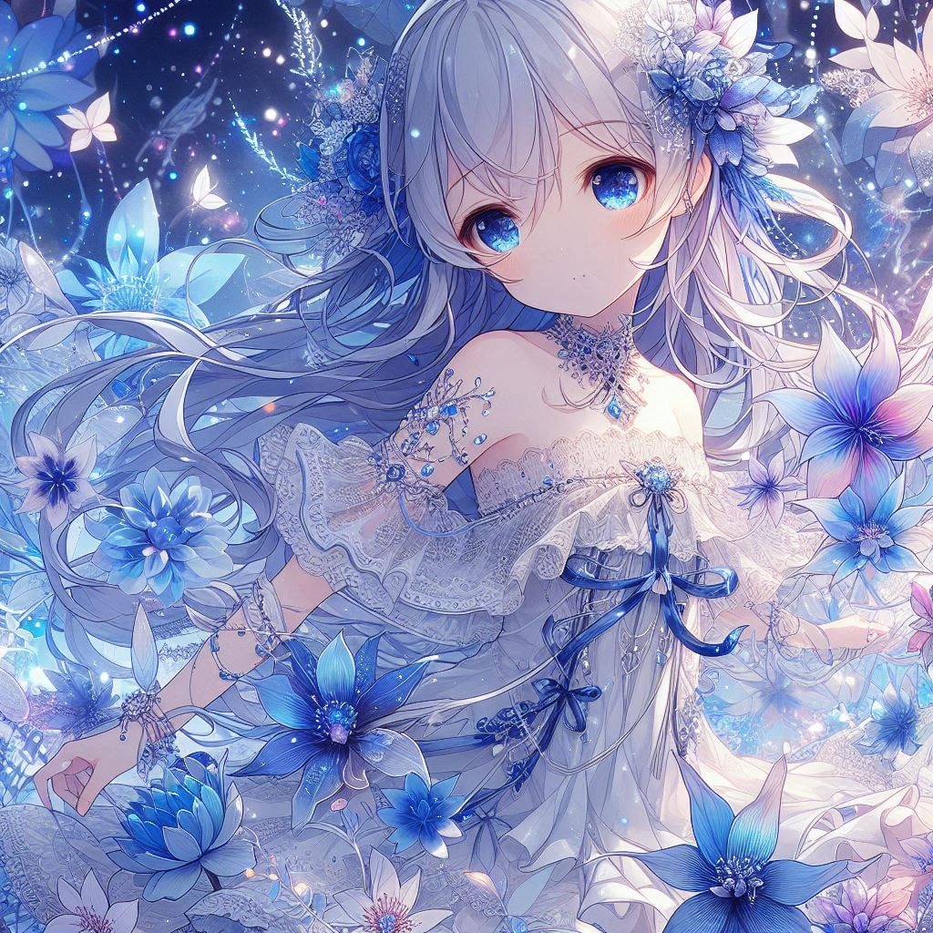 青は華やかに舞う