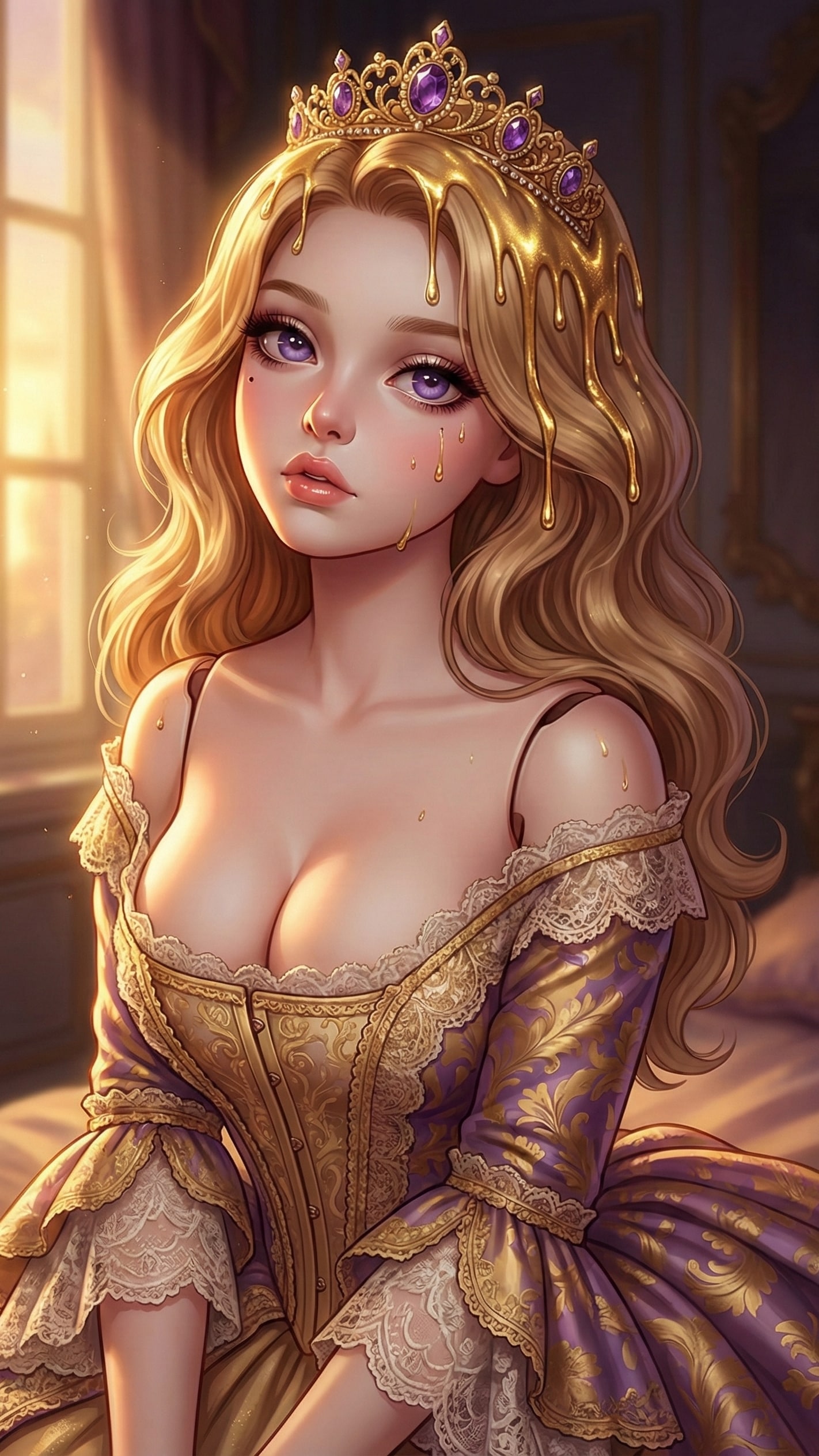 黄金の執着 / The Golden Obsession | の人気AIイラスト・グラビア