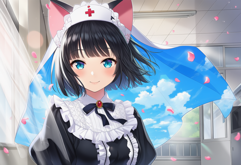 猫耳保健委員  (膝枕要員)