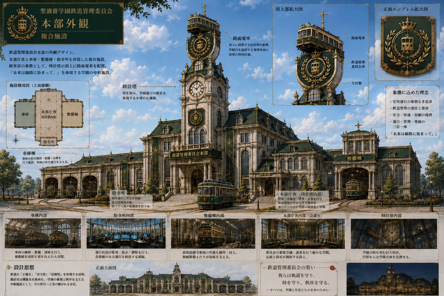 聖薔薇学園編〜鉄道管理委員会本部〜