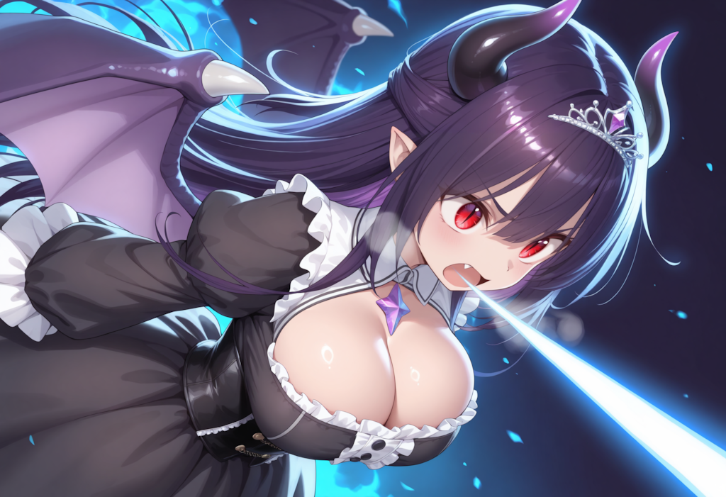 ドラゴン娘・竜の吐息