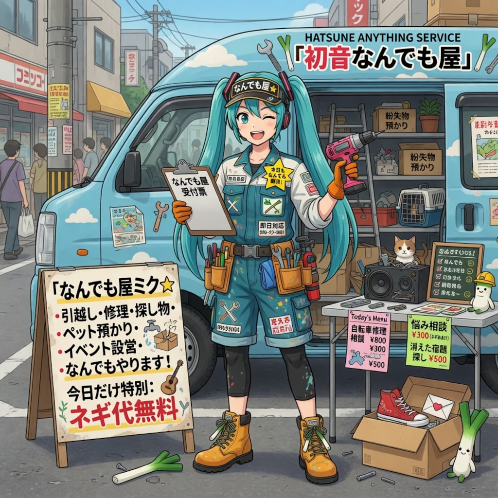なんでも屋　ミクさん