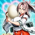 たまご食べる巫女等コスプレ産卵人妻 8枚目