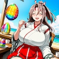 たまご食べる巫女等コスプレ産卵人妻 2枚目
