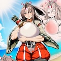 たまご食べる巫女等コスプレ産卵人妻 7枚目